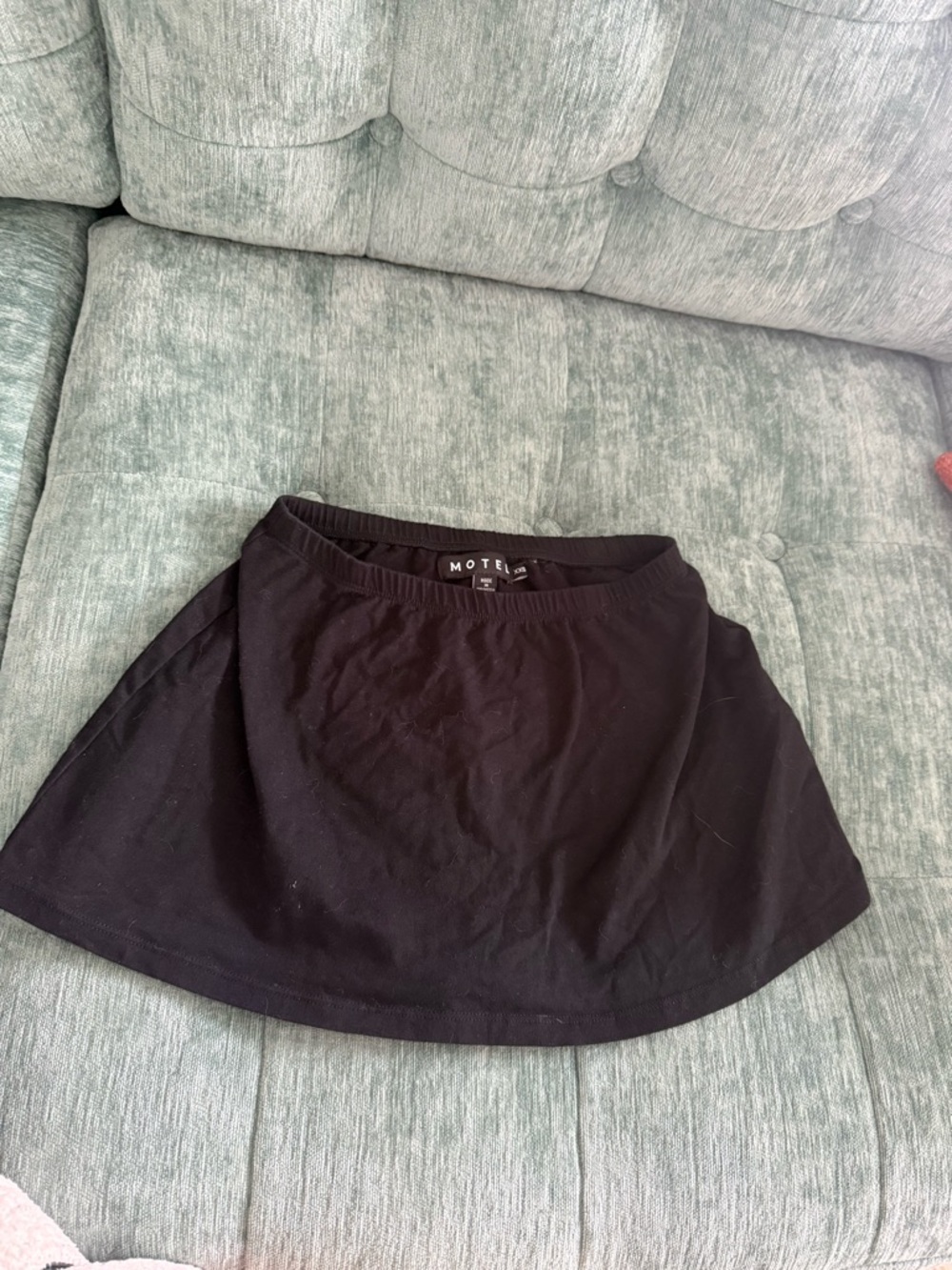MOTEL Black Mini skirt Size